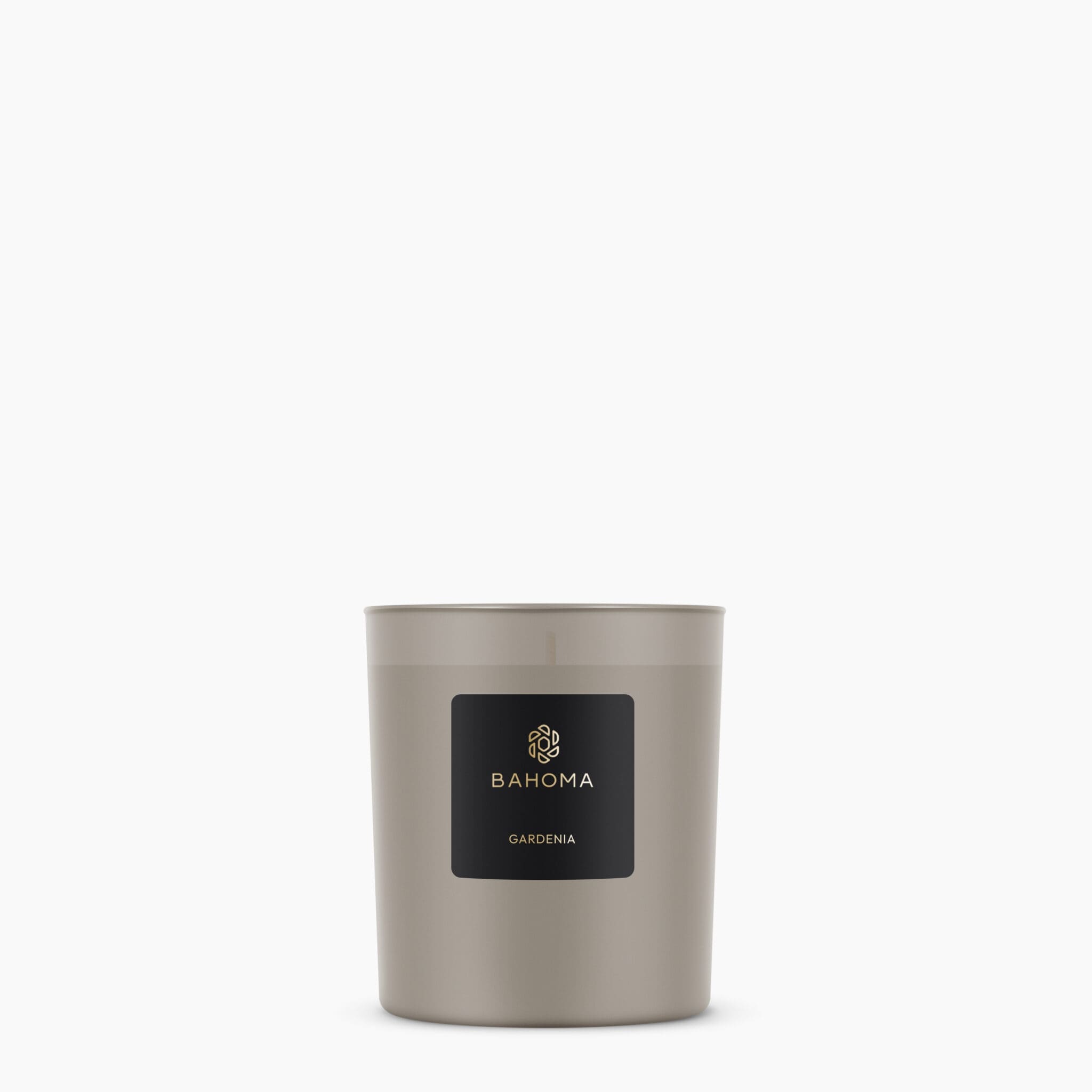 luxury-scented-candle-in-a-box-gardenia-blossom-product-picture-mocca-taupe-satin-glass-vessel-mocca-taupe-wax-black-label-gold-branding