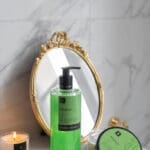 balancing-body-scrub-rhubarb-with-shower-gel-and-candle