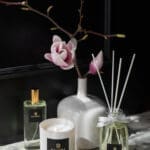 luxury-scented-candle-pearl-collection-white-vessel-white-wax-on-marble-top