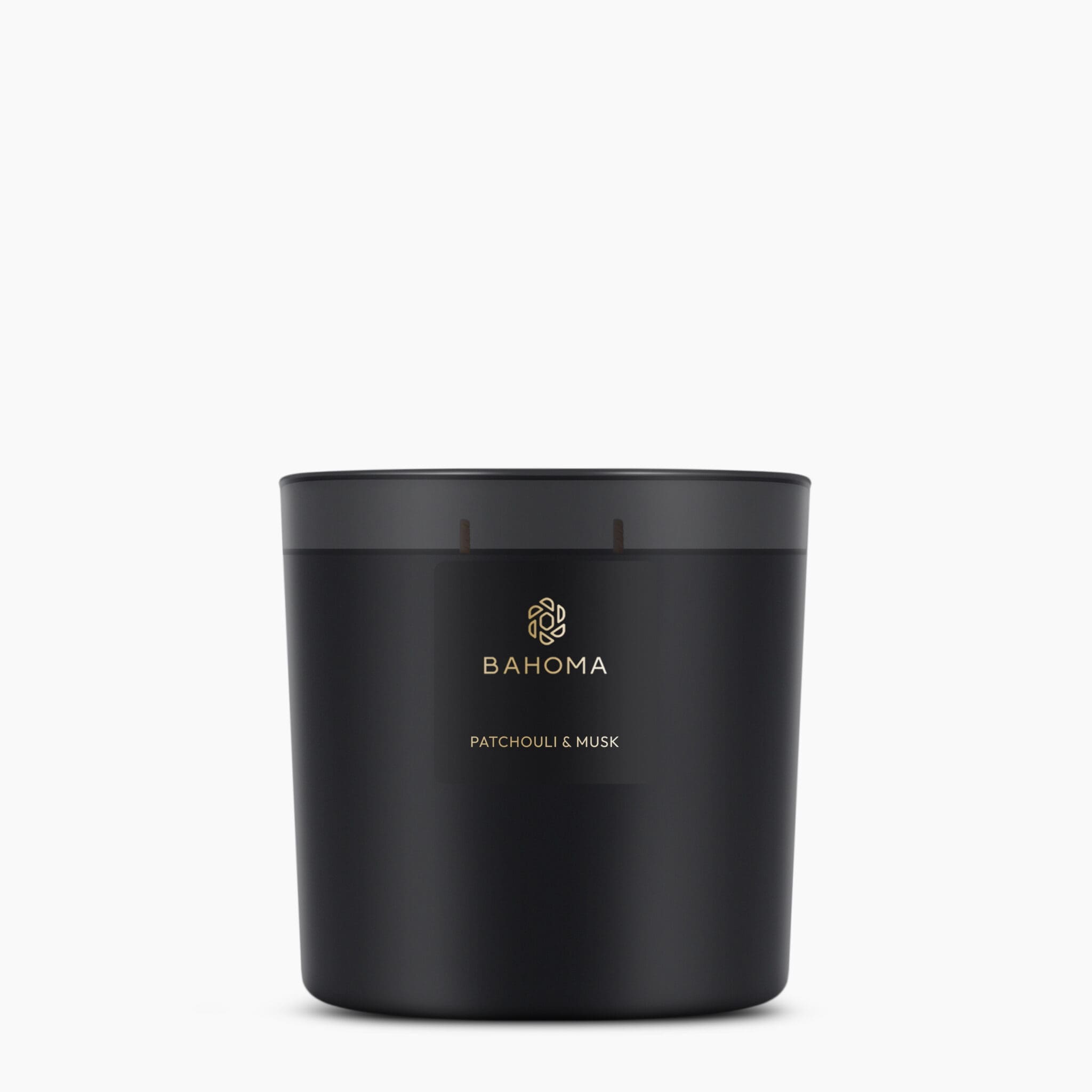 luxury-scented-xl-candle-satin-black-transluscent-vessel-black-label-gold-branding-product-picture-patchouli-and-musk