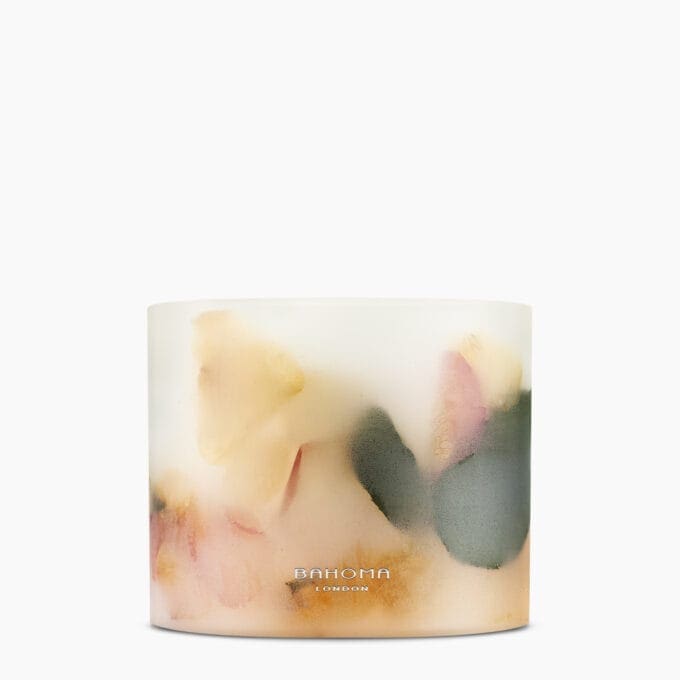 Garden Rose Grand Pillar Candle