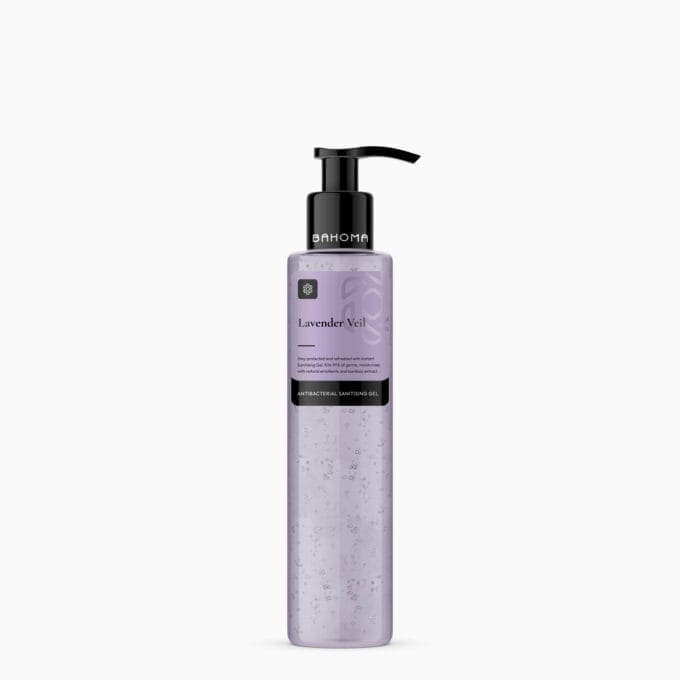 250ml Antibacterial Sanitising Gel - Lavender Veil