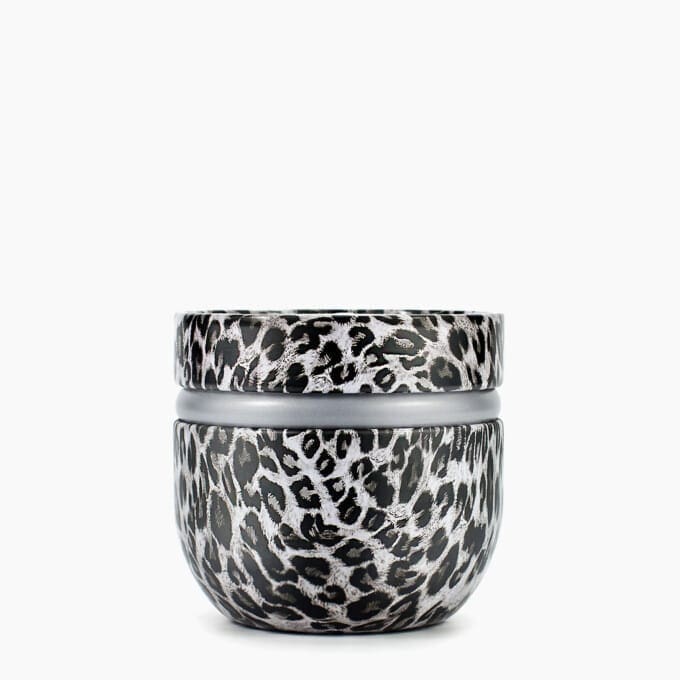 Ares - Candle in a Animal Print Tin