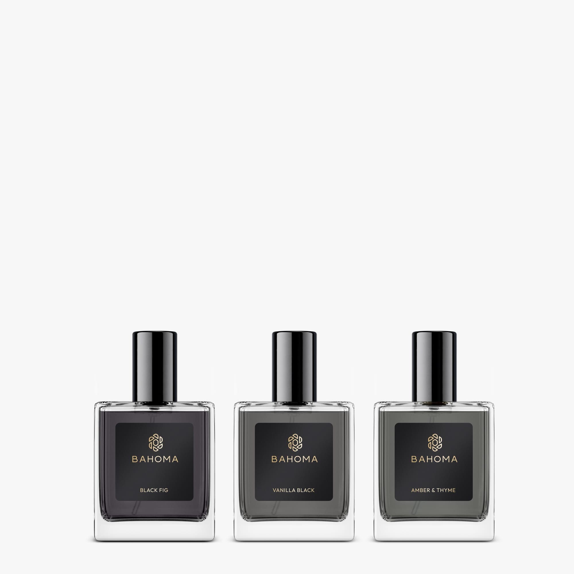 3 x 50ml Fragranced Room Spray in Gift Box with Black Liquid - Obsidian Collection