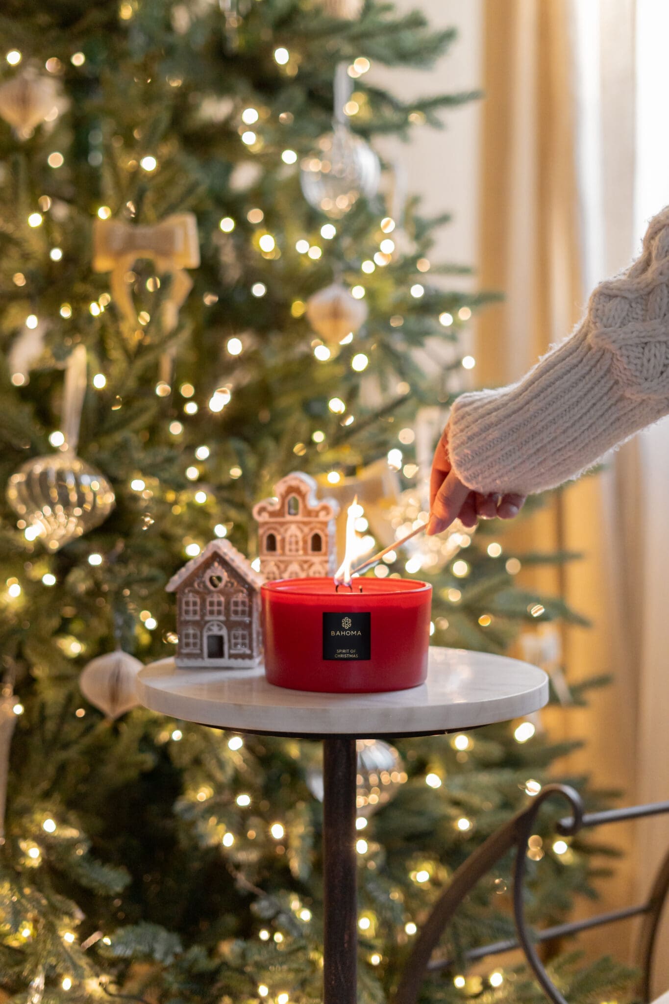 Festive Fragranced 3 Wick Candle