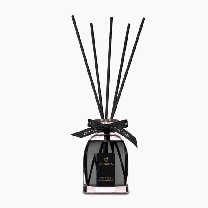 luxury-reed -diffuser-gift-box-100ml-black-liquid-black-reeds-product-picture-vetiver-and-cedarwood