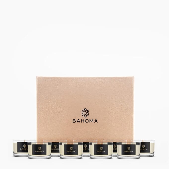 Ambre & Sauge - Nine Lights Candle Set, Alchemy Collection