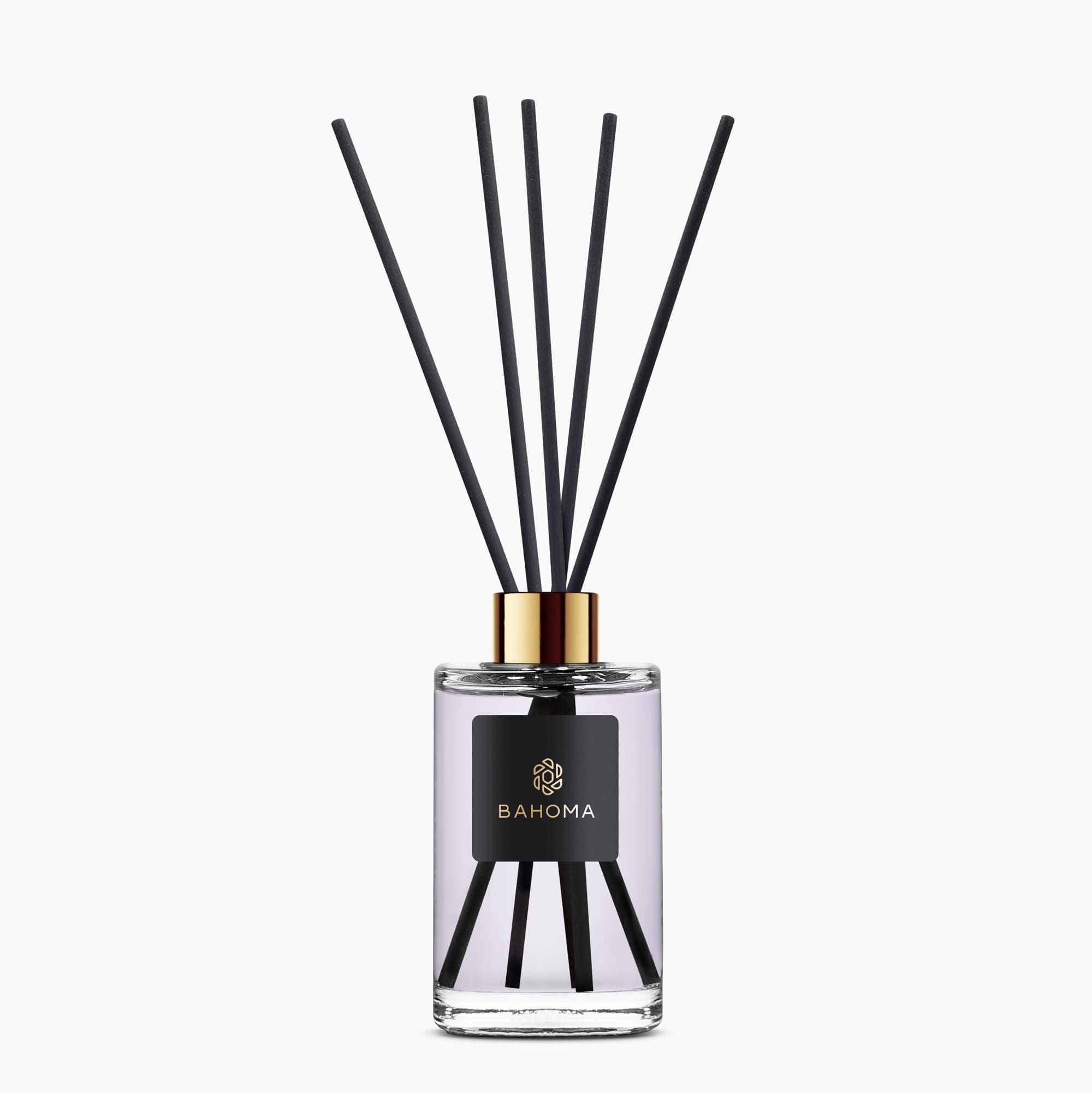Wild Heather & Oakwood - 200ml Fragranced Diffuser by Bahoma, Scent Alchemy Collection.