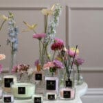 Set of 12 Mini Candles in a Gift Box contains 3 mini candles in 4 fragrances