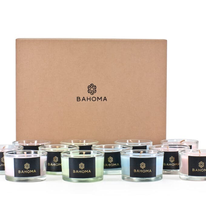 Great gift - perfect selection of mini candles in 4 Alchemy fragrances