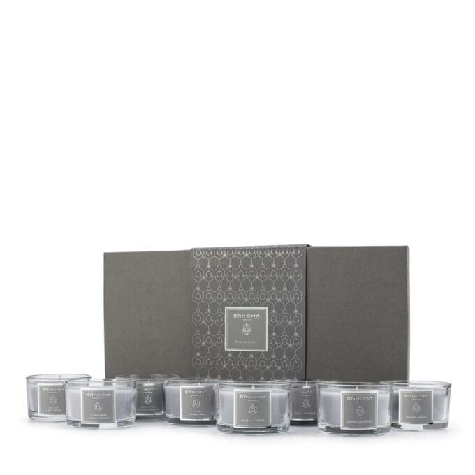 Discovery set of 8 mini candles