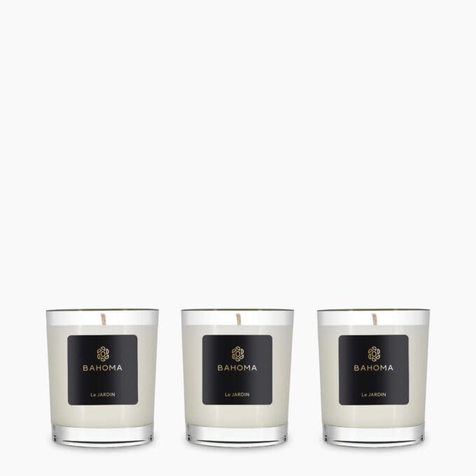 Set 3 x Travel Candle in a box - Botanical collection - product image